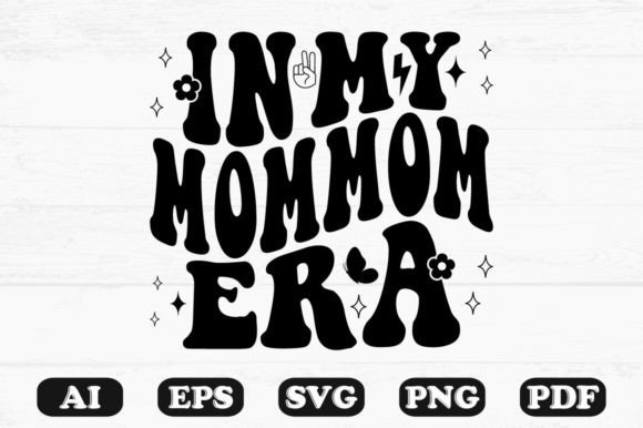 In My Mom Era Retro Wavy Svg T-shirt Review