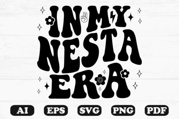 In My Nesta Era Retro Wavy Svg T-shir Review